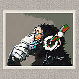 Картина за номерами DISCO MONKEY 40*50 см Art Craft 11675-AC, фото 2