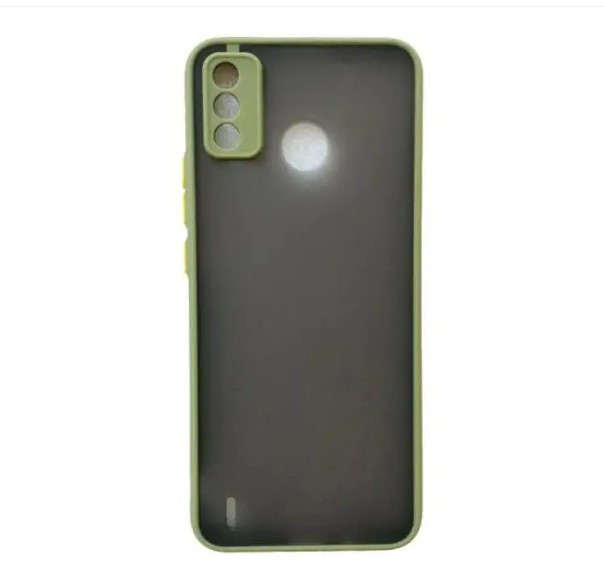 Чохол накладка Matte Color Case TPU для Tecno Spark 6 Go Green