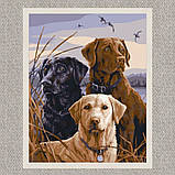 Картина за номерами Собаки на полюванні 40*50 см Art Craft 11680-AC, фото 2