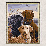 Картина за номерами Собаки на полюванні 40*50 см Art Craft 11680-AC, фото 5