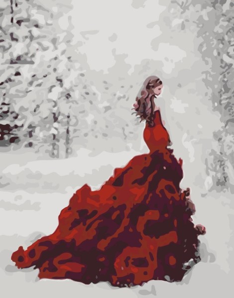 Картина за номерами ЮНА КРАСА. ЛЮДИ 40*50 см Art Craft 10615-AC