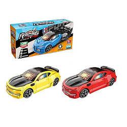 11-1 Машинка 2 різновиди, звуки та мелодії, 3D-підсвітка, колеса вільного ходу, у коробці