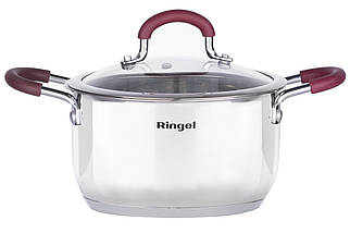 Каструля RINGEL Ingrid 20 см (3.2 л) з кришкою (RG-2001-20), фото 5