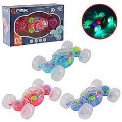169-159 GC Перевертень 3 кольори, на батарейках, світло, звук, у коробці