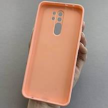 Чохол для Xiaomi Redmi 9 мрамуровий чохол із захистом камери на телефон сяомі редмі 9 персиковий q7k, фото 3