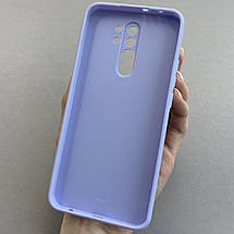 Чохол для Xiaomi Redmi 9 чохол бузковий мармур із захистом камери на телефон сяомі редмі 9 q7k, фото 3