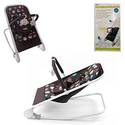 0005 ВТ/ВВ Качалка колиска для дитини, з іграшками, у коробці