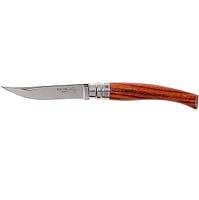 Нож филейный Opinel Inox Slim №8 VRI Padouk (000015)