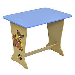 6223 Стіл парта Оленя Бембі колір блакитний МАСЯ