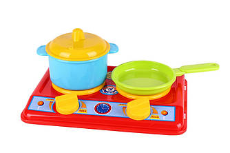 1578 Посуд Галинка 2 Технок, плита, каструля, сковорідка