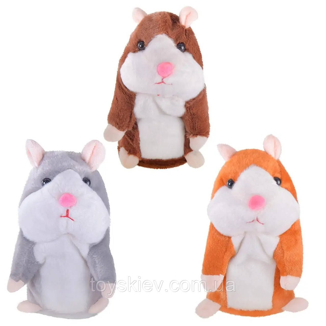 Хом'як повторюшка 3 кольори, фото 1