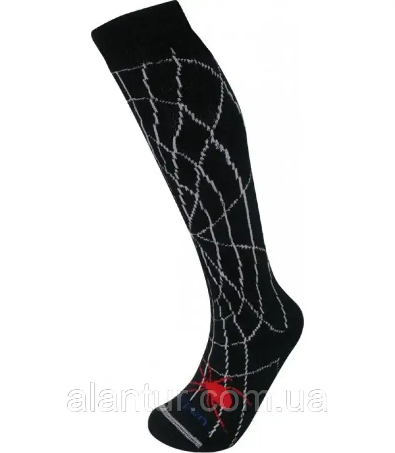 Детські зимові шкарпетки Lorpen SKS Spidey Black L з мериносової вовни, теплі та вологовідвідні., фото 1