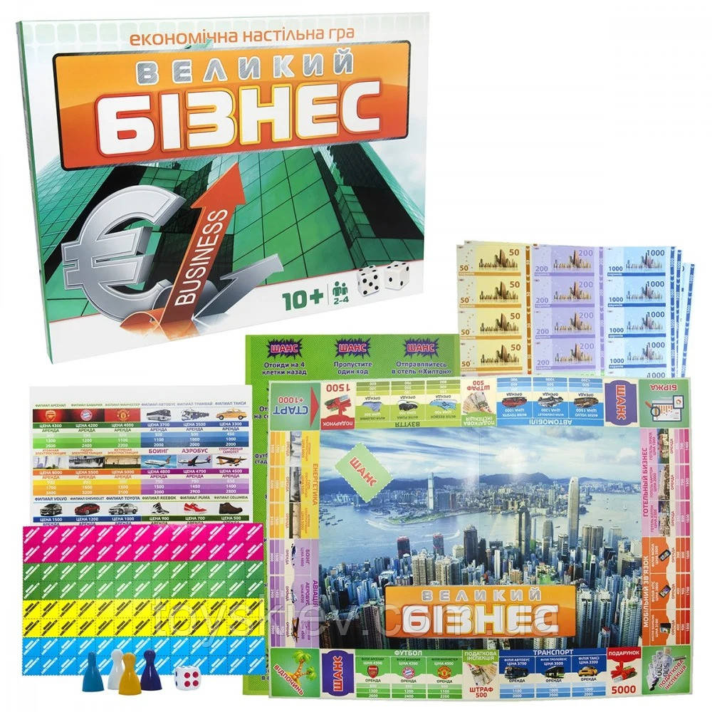 30452 Гра настільна Великий бізнес Стратег