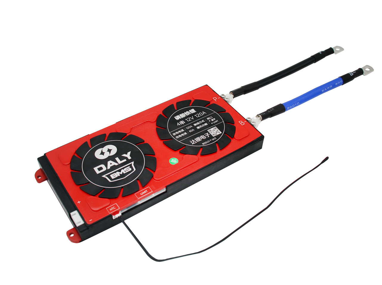 BMS smart плата LiFePO4 12V 4S 120A  для літій-залізо-фосфатних акумуляторів симетрия з Bluetooth