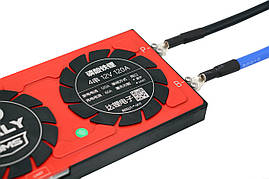 BMS smart плата LiFePO4 12V 4S 120A  для літій-залізо-фосфатних акумуляторів симетрия з Bluetooth, фото 2