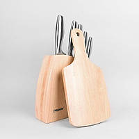 Набір кухонних ножів із підставкою 7 предметів Maestro MR-1411 Набір ножів із неіржавкої сталі