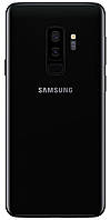 Задняя панель корпуса (крышка) для Samsung Galaxy S9 Plus G965, со стеклом камеры, оригинал Черный