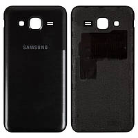 Задняя панель корпуса (крышка аккумулятора) для Samsung Galaxy J5 (2015) J500H / DS Черный