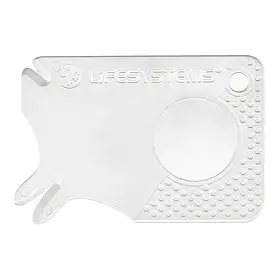Lifesystems картка для видалення кліщів Tick Removal Mini Tool з збільшувальним склом