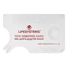 Lifesystems картка для вилучення кліщів Tick Remover Card з збільшувальним склом