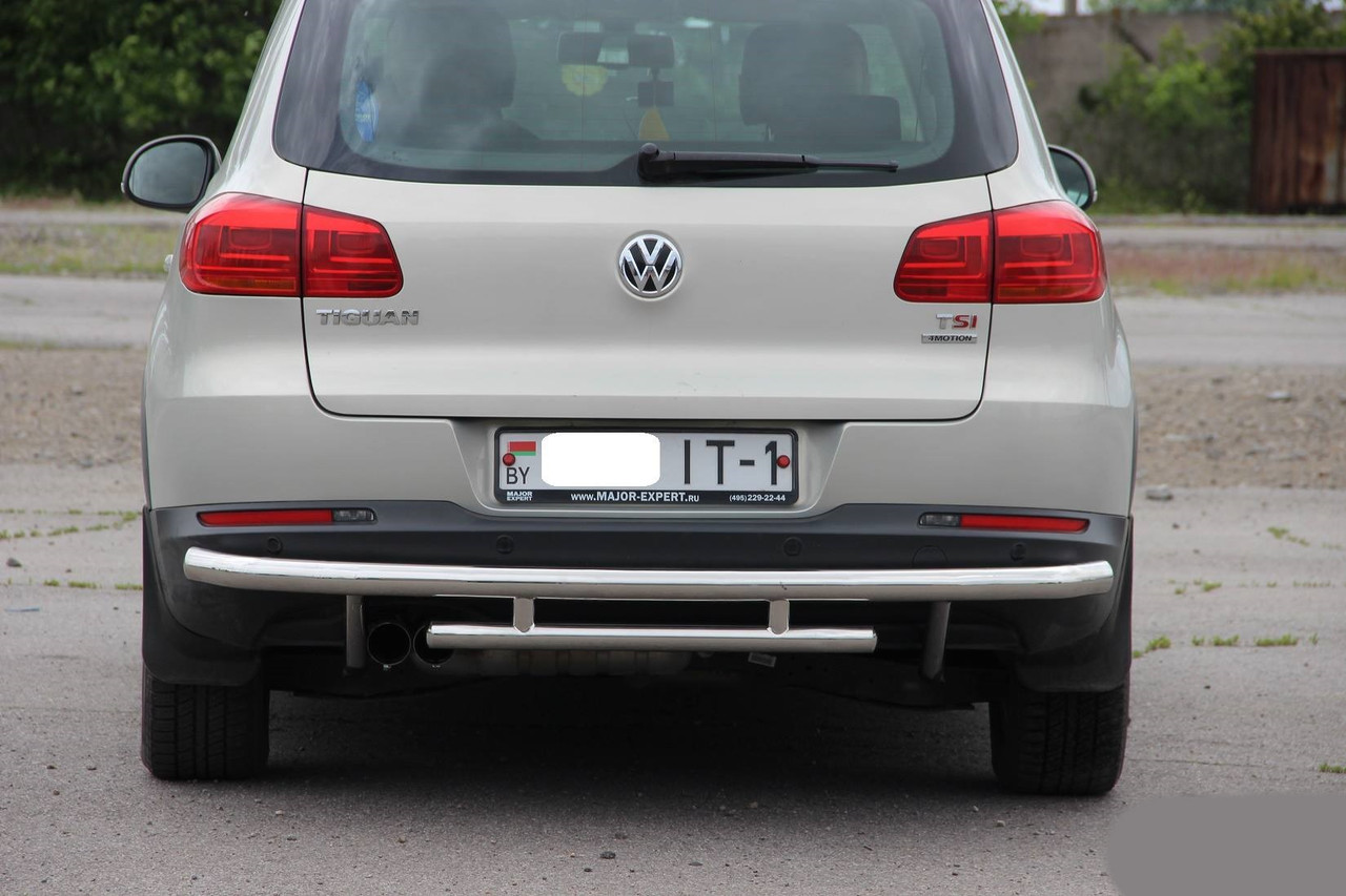 Захисна дуга на задній бампер Volkswagen Tiguan