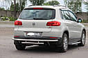 Захисна дуга на задній бампер Volkswagen Tiguan, фото 3
