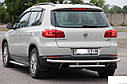 Захисна дуга на задній бампер Volkswagen Tiguan, фото 4
