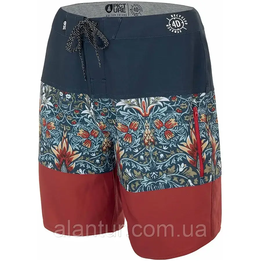 Чоловічі шорти Picture Organic Code 19, 19 дюймів, швидкосохнучі, з переробленого поліестеру, фото 1