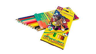 1010-12СВ Шестигранні олівці 12 кв Marco