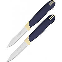Набор ножей для овощей Tramontina Multicolor 7.6 см, 2 шт (23528/213)