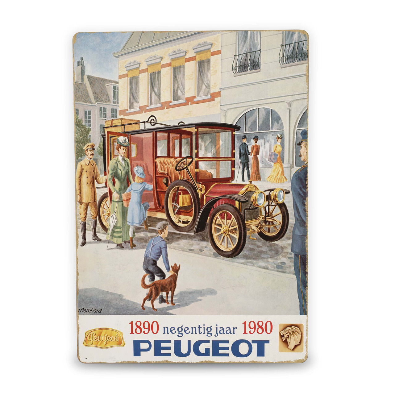 Дерев'яний Постер Car Peugeot 4