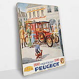 Дерев'яний Постер Car Peugeot 4, фото 2