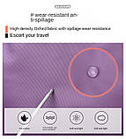 Сумка жіноча дорожня спортивна містка складана Сумка-трансформер Pink туристична, ручна поклажа Сірий, фото 9