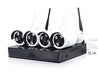 Комплект відеоспостереження dvr 4 зовнішні камери JT-8906ZL3-4 набір камер Wifi система відеоспостереження для дому