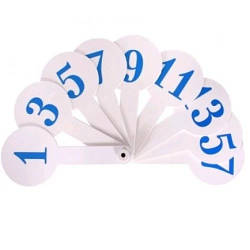 0160 Віяло Цифри