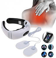Массажер для шеи импульсный Neck Massager HX-1680, GN, миостимулятор для шеи и тела, Хорошее качество,