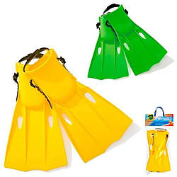 55937 Ласты, размер 38-40 INTEX, 2 цвета, от 8-ми