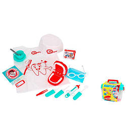 7365 Набір стоматолога Технок,16 аксесуарів, у боксі.