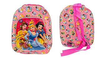 106 D Рюкзак дитячий із принцесами, висота 30 см.