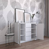 Комод на 4 шухляди та 2 двері з фасадами без ручок R-11, фото 5