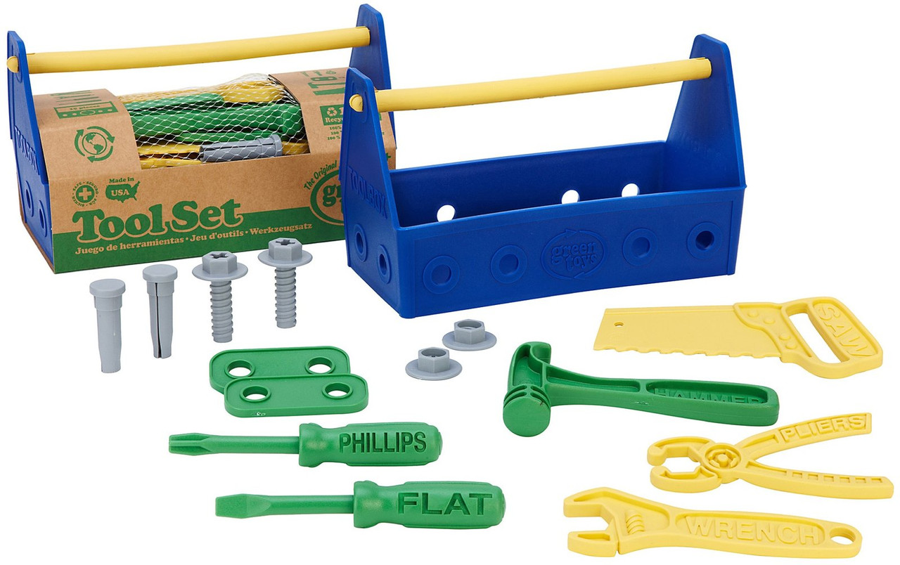 Green Toys набір інструментів блакитний