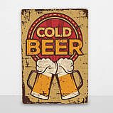 Дерев'яний Постер Cold Beer, фото 6