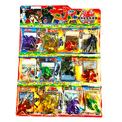 10-12В Бакуган 12шт/уп