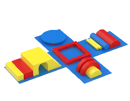 М'який модуль Смуга перешкод, шкірозамінник Флай (Kidigo ТМ)