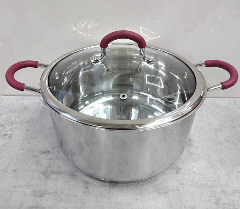 Каструля RINGEL Ingrid 24 см (5.5 л) з кришкою (RG-2001-24), фото 1