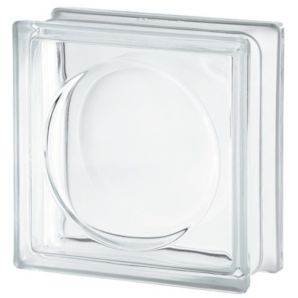 Склоблок  Clear Alpha  безкольоровий 190х190х80 мм, фото 1
