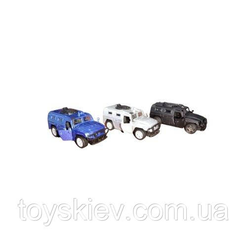 1817-3 Машинка металл 1:32  HUMMER ARMY, фото 1