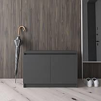 Тумба для взуття в передпокій з фасадами без ручок R-20, фото 3