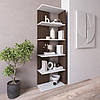 Полиця для книг та декору, стелаж на 5 полиць D-6, фото 6