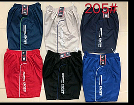 Чоловічі шорти плащівка з підкладкою НОРМА 205-27 (в уп. різні забарвлення). вир-во Китай.
